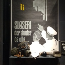 Informational poster urging citizens to comply with blackout orders during the Nazi occupation